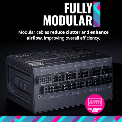 Cooler Master V SFX 1100W Fully Modular 80+ Platinum Certified image