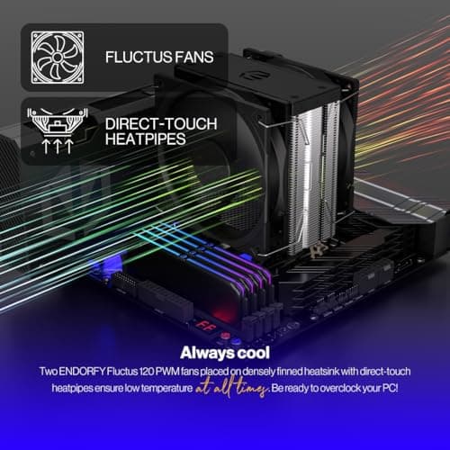 ENDORFY Fera 5 Dual Fan Air 155mm Black / Silver image