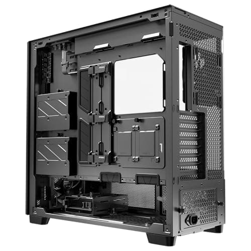 Antec FLUX PRO ATX Full Tower Black / Brown Tempered Glass image