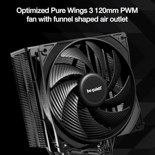 be quiet! Pure Rock 3 59.6 CFM Air 154mm Black image