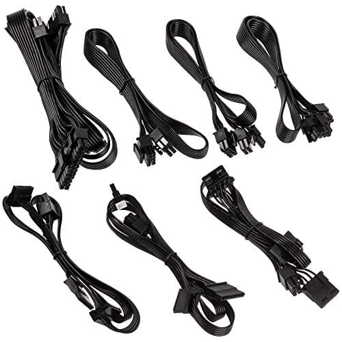 KOLINK ENCLAVE Black / Yellow 500W Fully Modular 80+ Gold Certified image