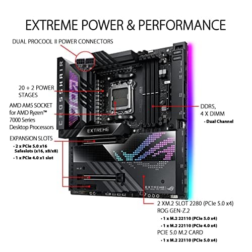 Asus ROG CROSSHAIR X670E EXTREME EATX AM5 image