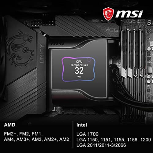 MSI MEG CORELIQUID S280 Water 280mm Black image