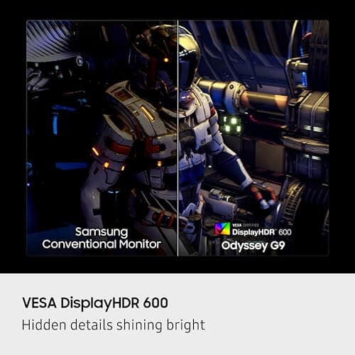 Samsung Odyssey G9 G91F 49" DQHD 144Hz VA Curved Monitor image