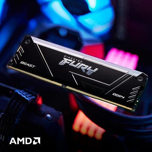 Kingston FURY Beast RGB Black DDR4-3600 CL17 16GB (2x8GB) image