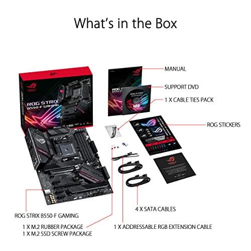 ASUS B550 ROG STRIX F GAMING DDR4 ATX image
