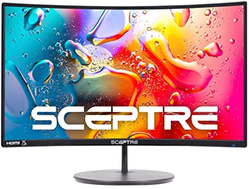 Sceptre C248W-1920RN 23.6" 1920x1080 75Hz VA Curved Monitor image