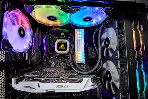 Corsair H100i PRO RGB Water 240mm 75 CFM Black image