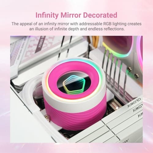 ID-COOLING FX360 INF Water 360mm Pink image