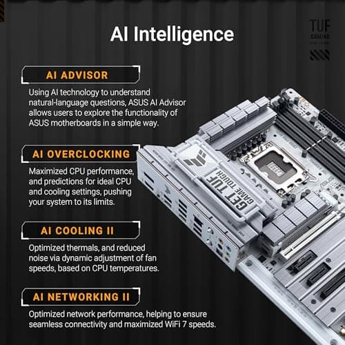 Asus Z890 TUF GAMING Z890-PRO WIFI LGA1851 DDR5 ATX image