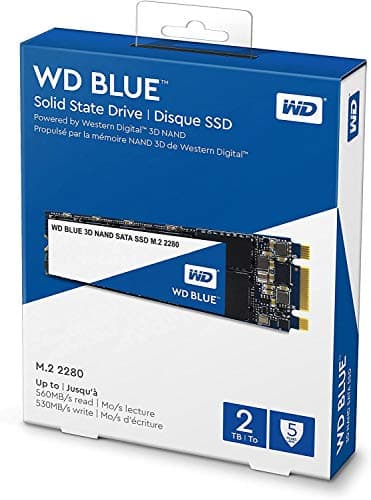Western Digital Blue 2TB M.2-2280 SSD SATA image