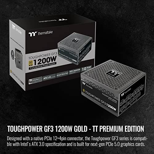Thermaltake Toughpower GF3 TT Premium 1200W Fully Modular 80+ Gold Certified ATX image
