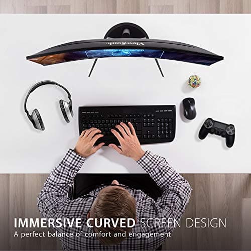 ViewSonic VX3268-2KPC-MHD 32" 1440p 144Hz VA Curved Monitor image