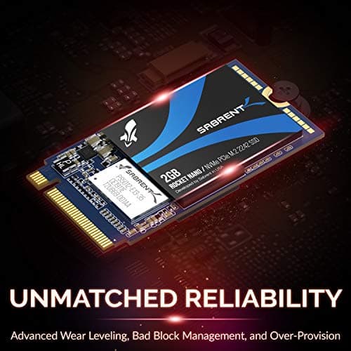 Sabrent Rocket 2TB SSD M.2-2242 PCIe 3.0 x4 NVMe image