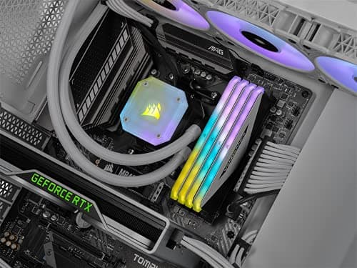 Corsair Vengeance RGB RT White / Black DDR4-3600 CL18 32GB (4x8GB) image