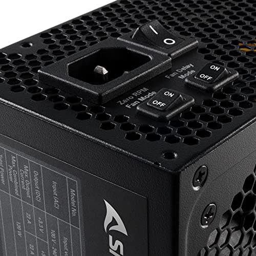 SHARKOON SilentStorm Cool Zero Black 750W 80+ Gold Certified Fully Modular image