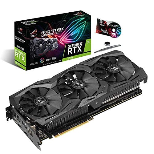 Asus STRIX GAMING Advanced GeForce RTX 2070 8GB GDDR6 Black image