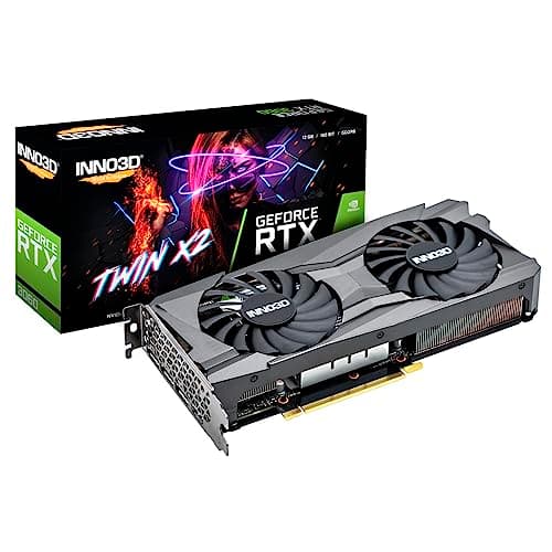 Inno3D Twin X2 GeForce RTX 3060 12GB GDDR6 Black image