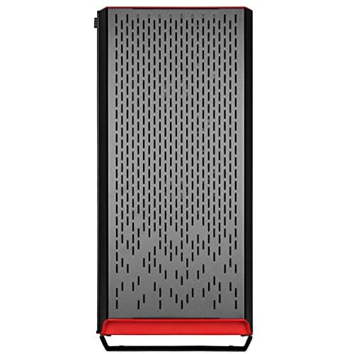 Silverstone PM02-G ATX Mid Tower Black / Red with Tempered Glass Side Panel and USB 3.2 Gen 1 Type-C USB 3.2 Gen 1 Type-A image