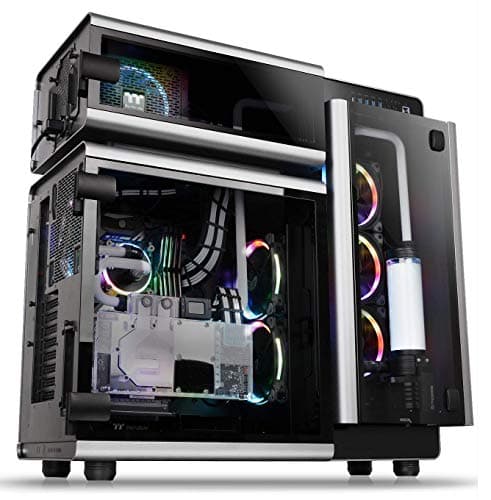 Thermaltake Level 20 ATX Full Tower Black / Silver Tempered Glass Side Panel image