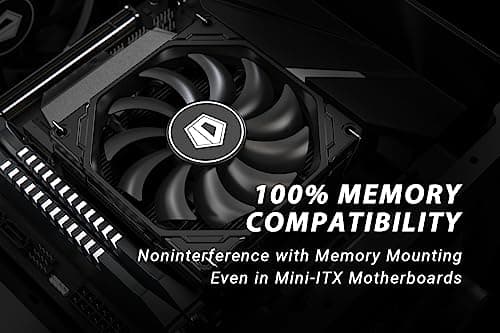 ID-COOLING IS-40X Air 45mm Black / White image