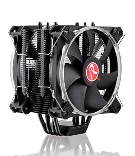 RAIJINTEK LETO PRO RGB Air RGB 56 CFM 155mm Black / Silver image