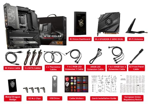 MSI X670E MEG GODLIKE AM5 DDR5 EATX image