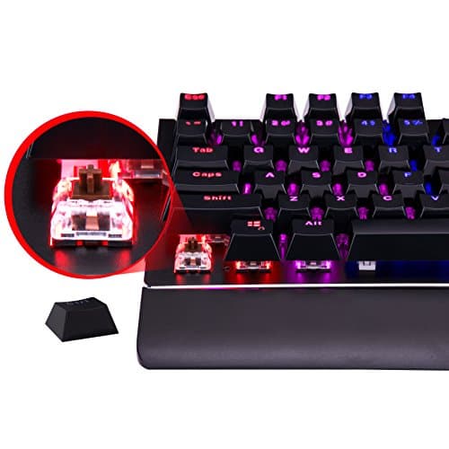 Rosewill NEON K85 RGB Kailh Brown Wired Gaming Keyboard image