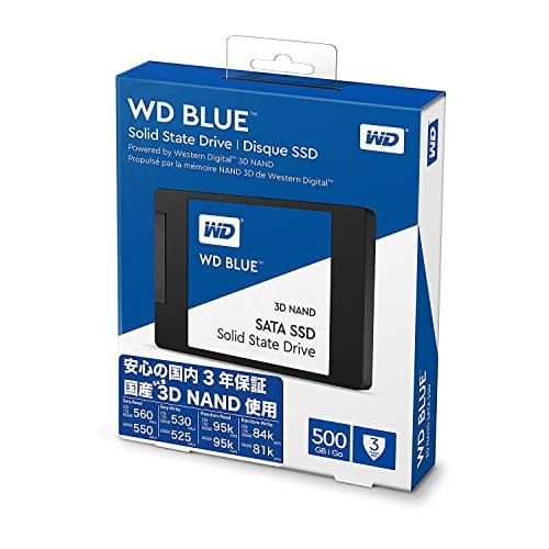 Western Digital Blue 500GB SSD 2.5" SATA image