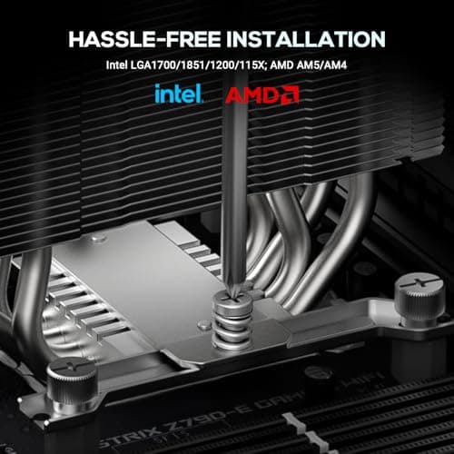 ID-COOLING BLITZ X4 Air 64.8 CFM 152mm Black / Silver image