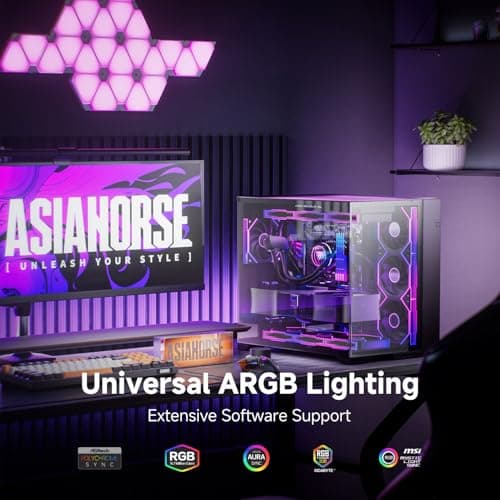 Asiahorse NYOTA Ultra 120mm Daisy Chain PWN Fans Black Reverse Blade image