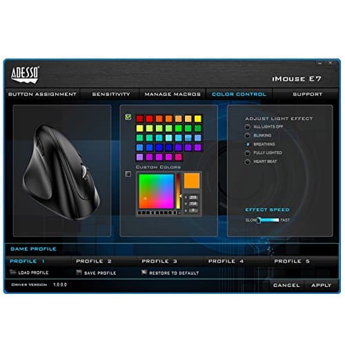 Adesso iMouse E7 Wired Optical Mouse image