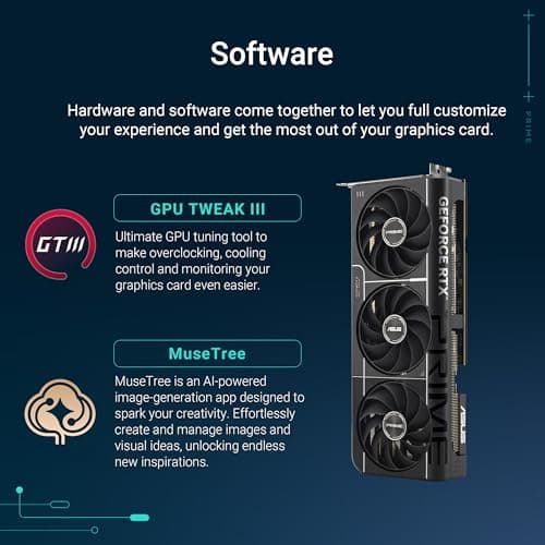 Asus PRIME GeForce RTX 5070 Ti 16GB GDDR7 Black / White image