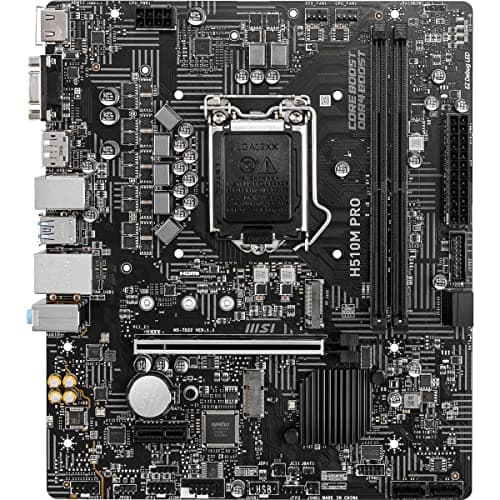 MSI H510 H510M PRO LGA1200 DDR4 Micro ATX image