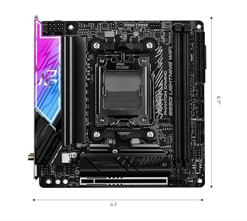 ASRock B850I Lightning WiFi AM5 DDR5 Mini ITX image