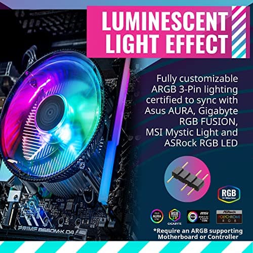 Cooler Master I70C 37.08 CFM Air 70mm Black / Silver image