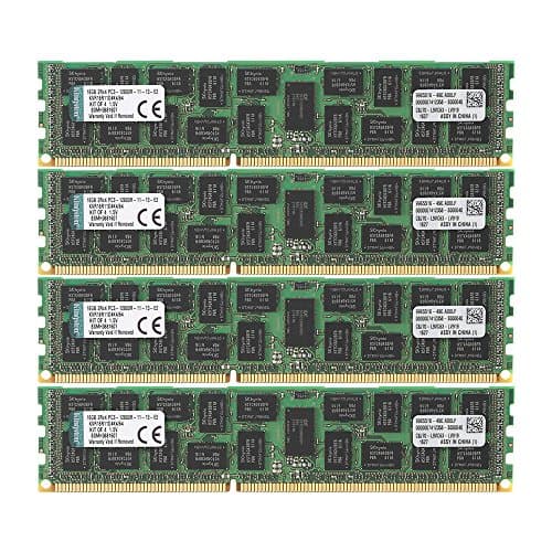 Kingston KVR16R11D4K4/64 Registered Green DDR3-1600 CL11 64GB (4x16GB) image