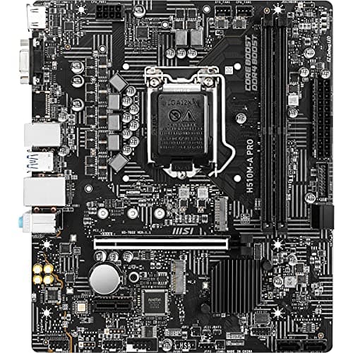 MSI H510 M-A PRO LGA1200 DDR4 Micro ATX image