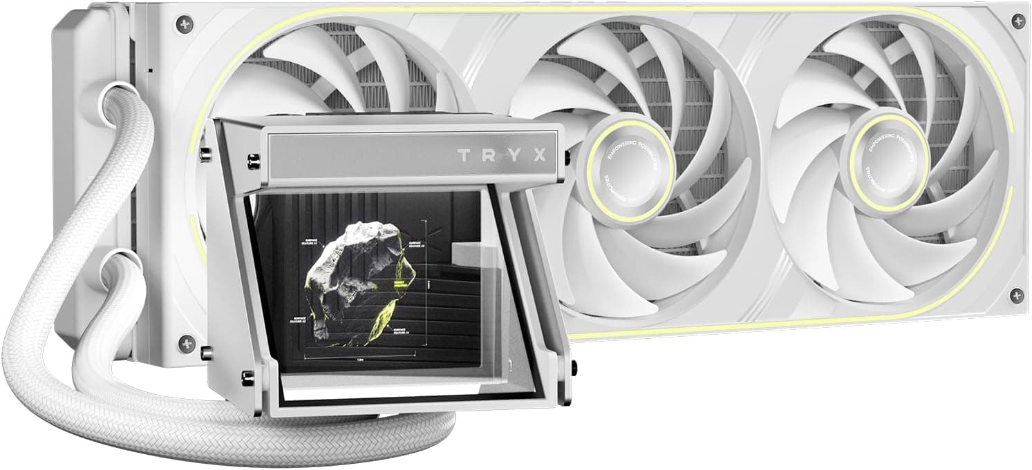 TRYX HOLO ARGB 360mm Liquid Cooler White image
