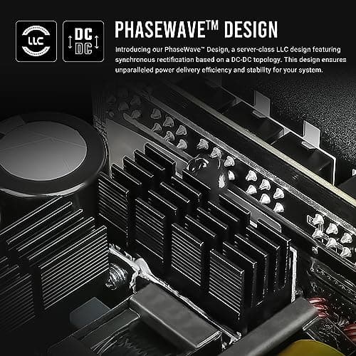 Antec NE1300G Black ATX3.0 ATX 1300W Fully Modular 80+ Gold image