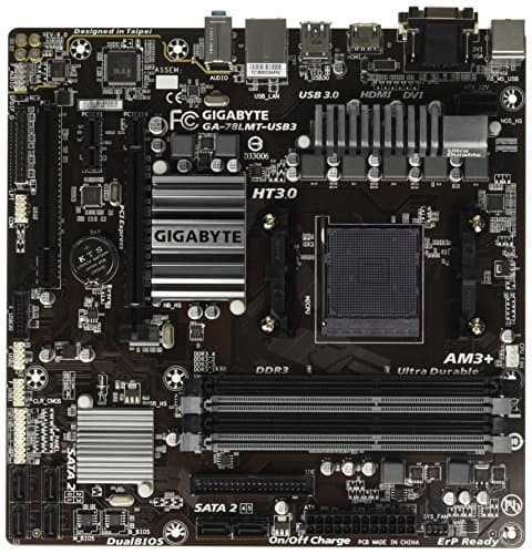 Gigabyte AMD 760G GA-78LMT-USB3 AM3+ DDR3 Micro ATX image