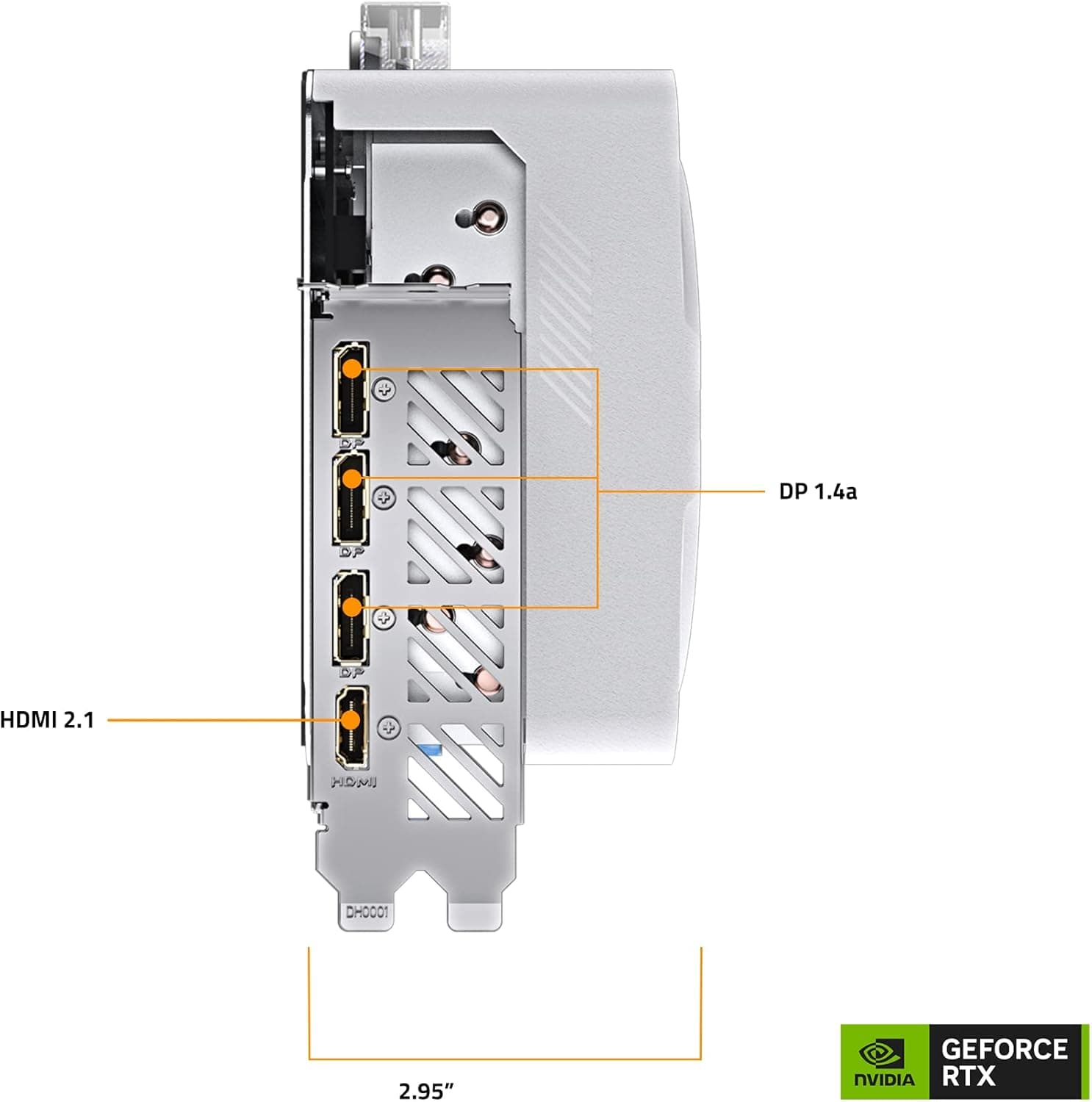 Gigabyte AERO OC GeForce RTX 4090 24GB GDDR6X Silver / White image
