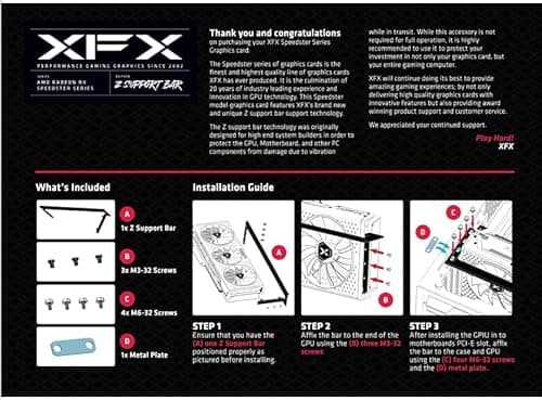 XFX Speedster MERC 319 AMD Radeon RX 6900 XT Black Gaming Graphics Card with 16GB GDDR6, HDMI 2 x DP USB-C, AMD RDNA 2 image