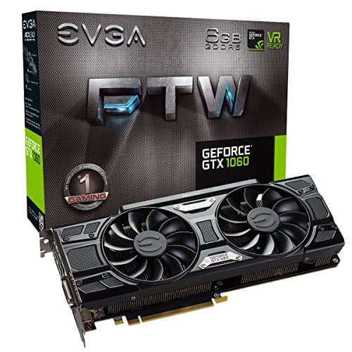 EVGA FTW GAMING GeForce GTX 1060 6GB GDDR5 Black main image