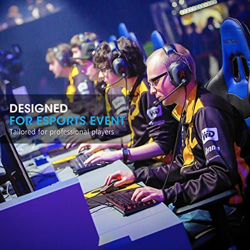 PICTEK Gaming Mouse Wired [7200 DPI] [Programmable] [Breathing Light] Ergonomic Game USB Computer Mice RGB Gamer Desktop Laptop PC Gaming Mouse, 7 Buttons for Windows 7/8/10/XP Vista Linux, Black image