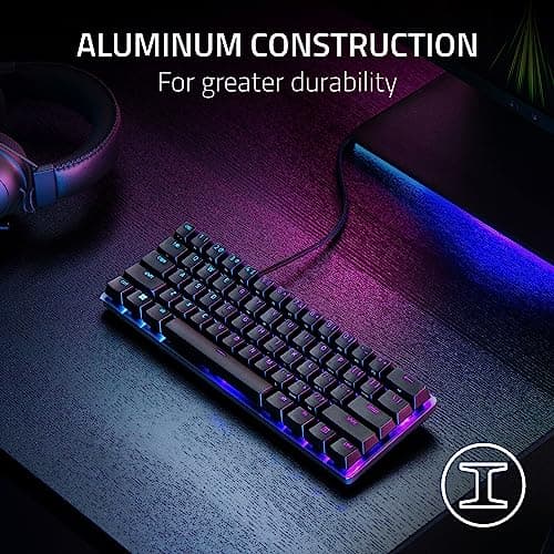 Razer Huntsman Mini Razer Analog Optical RGB Wired Mini Keyboard image