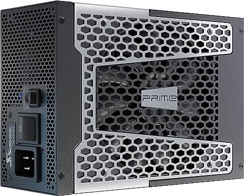 SeaSonic PRIME PX-1600 ATX 3.0 Black / Silver ATX 1600W Fully Modular 80+ Platinum Certified image