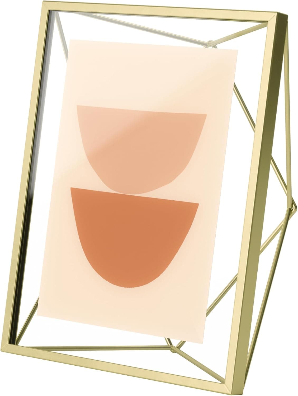 Umbra Prisma Picture Frame 5×7 — Matte Brass main image