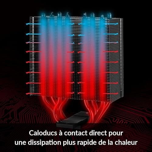 ARCTIC Freezer 34 eSports DUO Air 157mm Red / Black image