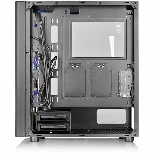 Thermaltake V250 TG ARGB ATX Mid Tower Black with Tempered Glass Side Panel and USB 3.2 Gen 1 Type-A, USB 2.0 Type-A image